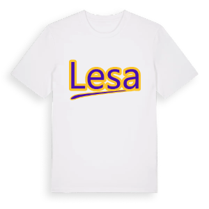 Lesa baseball t-shirt – ekologisk bomull t-shirt från Pinshirt