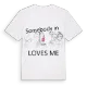 Någon i Lesa älskar mig t-shirt