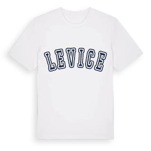 Levice college t-shirt – ekologisk bomull t-shirt från Pinshirt