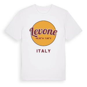 Levone cirkel t-shirt – ekologisk bomull t-shirt från Pinshirt