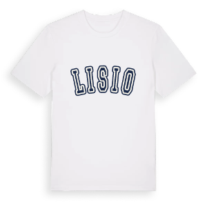Lisio college t-shirt – ekologisk bomull t-shirt från Pinshirt