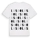 Lisio ordlek t-shirt