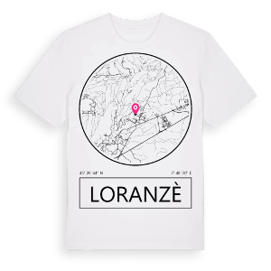 Loranzè t-shirt – ekologisk bomull t-shirt från Pinshirt