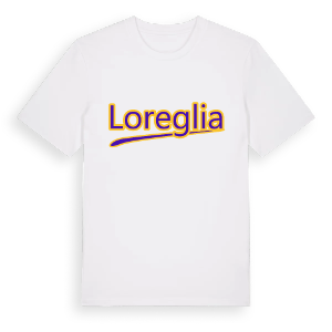 Loreglia baseball t-shirt – ekologisk bomull t-shirt från Pinshirt