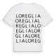 Loreglia ordlek t-shirt