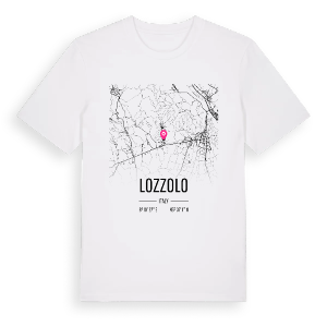 Lozzolo karta t-shirt – ekologisk bomull t-shirt från Pinshirt