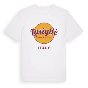 Lusigliè cirkel t-shirt – ekologisk bomull t-shirt från Pinshirt