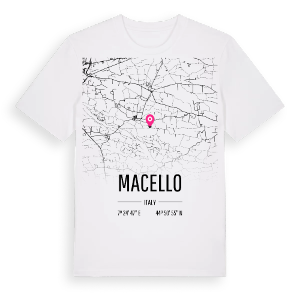 Macello karta t-shirt – ekologisk bomull t-shirt från Pinshirt