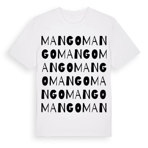 Mango ordlek t-shirt – ekologisk bomull t-shirt från Pinshirt