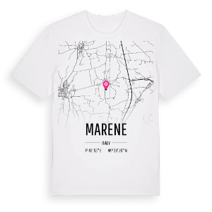 Marene karta t-shirt – ekologisk bomull t-shirt från Pinshirt