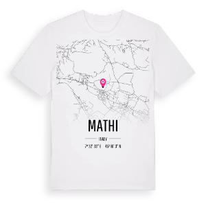 Mathi karta t-shirt – ekologisk bomull t-shirt från Pinshirt