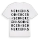 Mercenasco ordlek t-shirt
