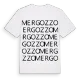 Mergozzo ordlek t-shirt