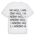 Miagliano ordlek t-shirt