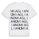 Miagliano ordlek t-shirt