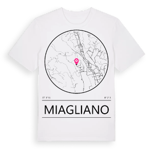 Miagliano t-shirt – ekologisk bomull t-shirt från Pinshirt