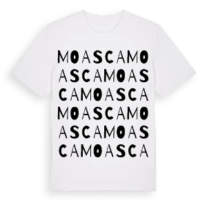 Moasca ordlek t-shirt – ekologisk bomull t-shirt från Pinshirt
