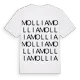 Mollia ordlek t-shirt