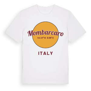 Mombarcaro cirkel t-shirt – ekologisk bomull t-shirt från Pinshirt