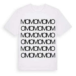 Momo ordlek t-shirt – ekologisk bomull t-shirt från Pinshirt
