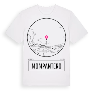 Mompantero t-shirt – ekologisk bomull t-shirt från Pinshirt