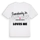 Någon i Monastero Bormida älskar mig t-shirt