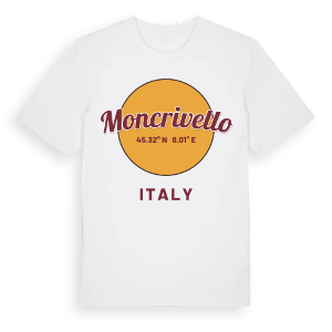 Moncrivello cirkel t-shirt – ekologisk bomull t-shirt från Pinshirt