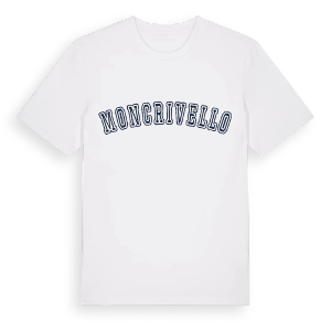 Moncrivello college t-shirt – ekologisk bomull t-shirt från Pinshirt