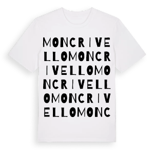 Moncrivello ordlek t-shirt – ekologisk bomull t-shirt från Pinshirt