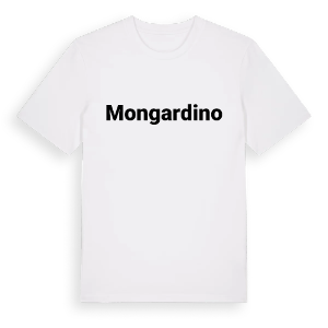 Mongardino fetstil t-shirt – ekologisk bomull t-shirt från Pinshirt