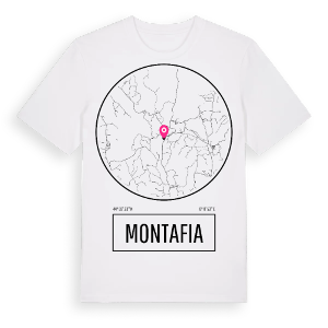 Montafia t-shirt – ekologisk bomull t-shirt från Pinshirt