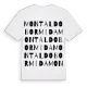 Montaldo Bormida ordlek t-shirt