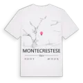Montecrestese karta t-shirt