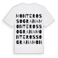 Monterosso Grana ordlek t-shirt