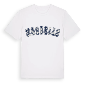 Morbello college t-shirt – ekologisk bomull t-shirt från Pinshirt