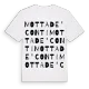 Motta de' Conti ordlek t-shirt