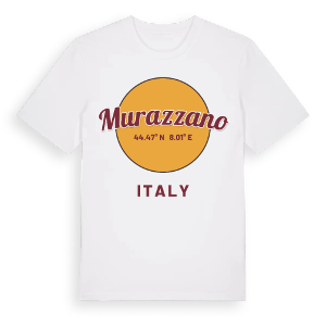 Murazzano cirkel t-shirt – ekologisk bomull t-shirt från Pinshirt