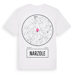 Narzole t-shirt – ekologisk bomull t-shirt från Pinshirt