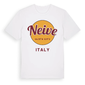 Neive cirkel t-shirt – ekologisk bomull t-shirt från Pinshirt