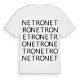 Netro ordlek t-shirt