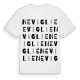 Neviglie ordlek t-shirt