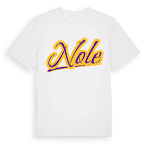 Nole baseball t-shirt – ekologisk bomull t-shirt från Pinshirt