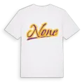 None baseball t-shirt