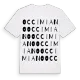 Occimiano ordlek t-shirt