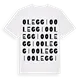 Oleggio ordlek t-shirt