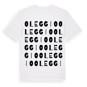 Oleggio ordlek t-shirt – ekologisk bomull t-shirt från Pinshirt