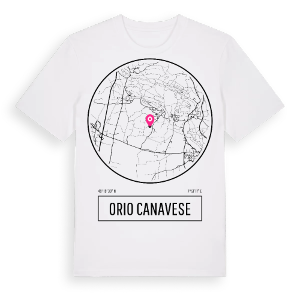 Orio Canavese t-shirt – ekologisk bomull t-shirt från Pinshirt