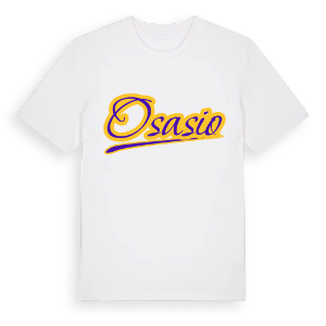 Osasio baseball t-shirt – ekologisk bomull t-shirt från Pinshirt