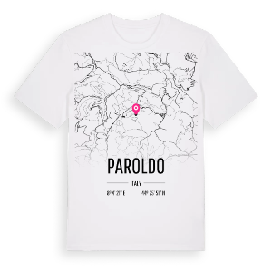Paroldo karta t-shirt – ekologisk bomull t-shirt från Pinshirt