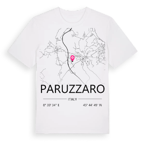 Paruzzaro karta t-shirt – ekologisk bomull t-shirt från Pinshirt